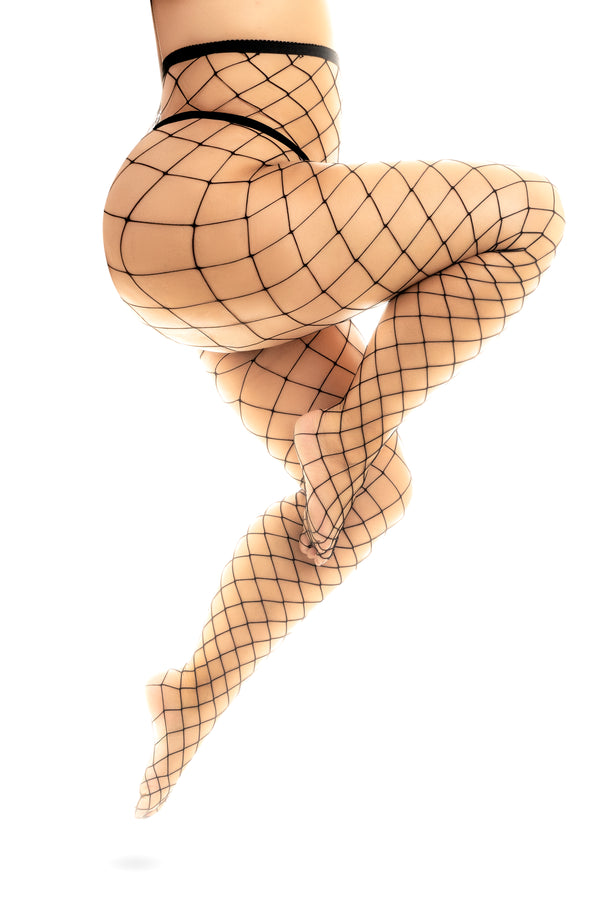 Chic Mystique Fishnet Stockings Versatile Elegant Durable Comfortable Alluring