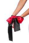Seductive Eye & Hand Tie Ð Playful Restraint Accessory in Black/Red
