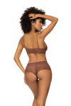 Lustrous Embrace Two Piece Sensual Lace Set Tank Style Crop Top Boy Short High Quality Stretch Lace Various Colors
