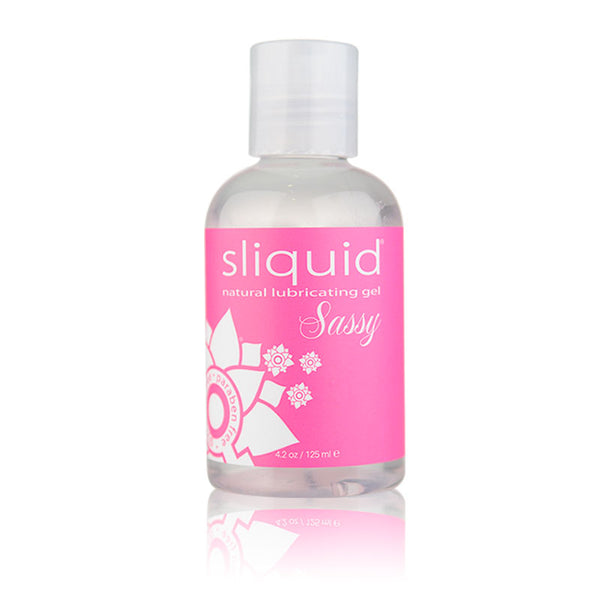 Sliquid Sassy Intimate Gel – Natural Thick Water-Based Anal Lubricant 4.95oz.
