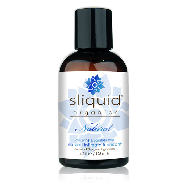 Sliquid Organic Natural Lubricant – Pure Vegan Intimate Moisture (4.95oz)