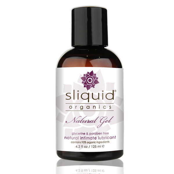 Sliquid Organic Natural Lubricant – Pure Vegan Intimate Moisture (4.95oz)