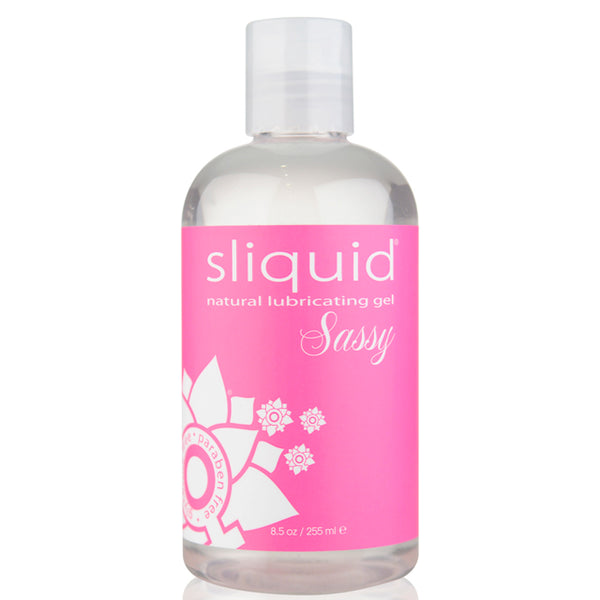 Sliquid Sassy Intimate Gel – Natural Thick Water-Based Anal Lubricant (8.5oz)