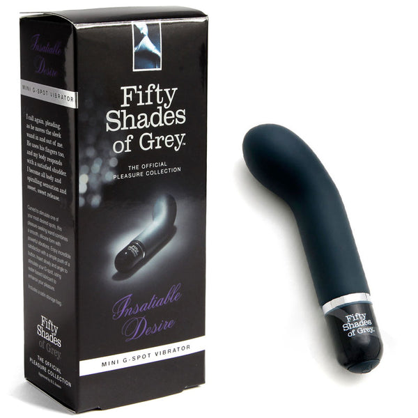 Fifty Shades / Mini Silicone G-Spot Vibrator with 10 Functions & Waterproof Design