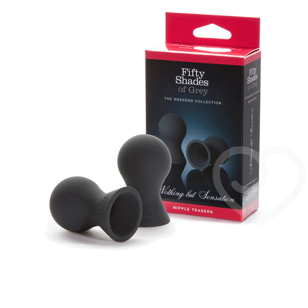 Fifty Shades / Auraluxe Silicone Nipple Teasers – Subtle Suction, Deep Arousal