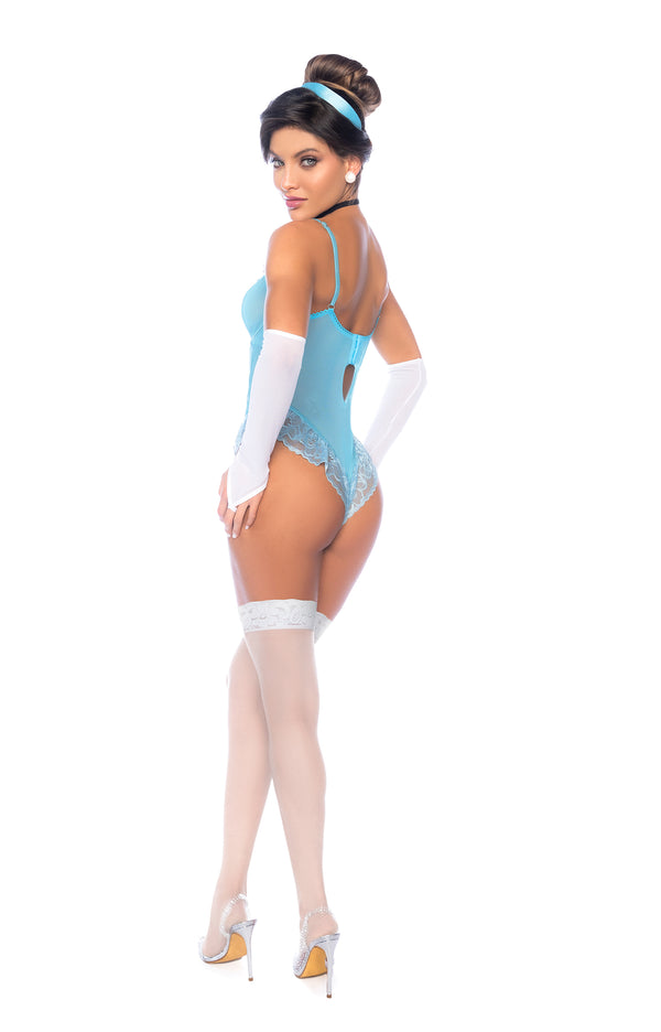 Enchanted Midnight Curfew Princess Costume with Bodysuit Ð 5 Piece