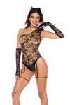 Fierce Cat Girl Costume Ð Sexy Roleplay Lingerie with Wild Energy