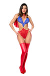 Super Girl Fantasy Costume Ð Sexy Hero Roleplay Lingerie Outfit