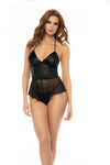 2-in-1 Eyelash Lace Babydoll - Convertible with Detachable Mesh Skirt - High-quality, stylish, and affordable.