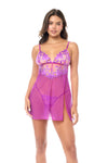 Flirty Azalea Babydoll with Matching Panty Ð Sexy Sheer Lingerie