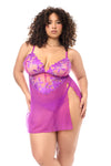 Flirty Azalea Babydoll with Matching Panty Ð Sexy Sheer Lingerie