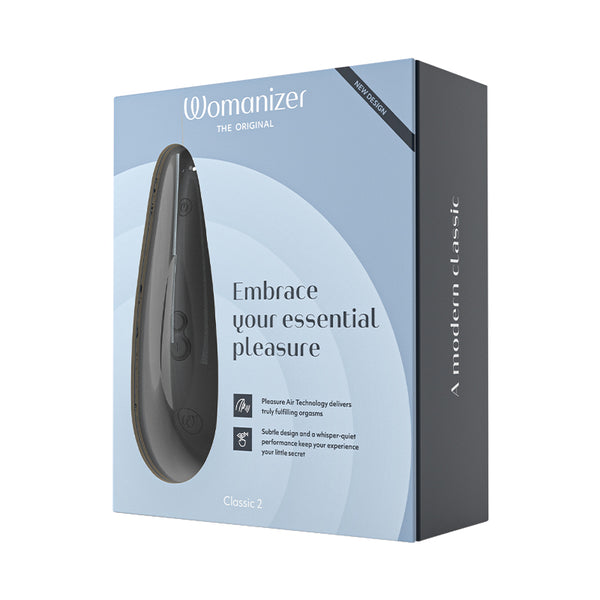 Womanizer CLASSIC 2 – Effortless Orgasms with Pleasure Air Technology- Black