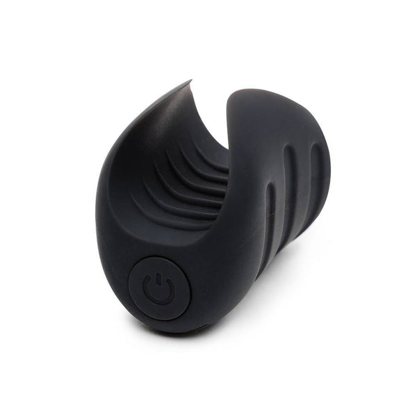 Fifty Shades / The Velvet Grip: Fifty Shades Vibrating Silicone Stroker for Explosive Sensation