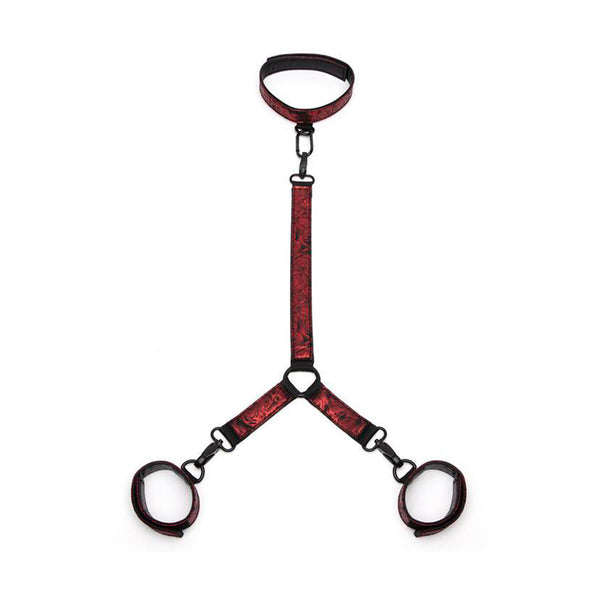 Fifty Shades / Sweet Anticipation: Fifty Shades Collar & Wrist Cuff Set for Luxurious Restraint