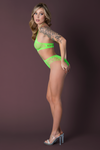 "Oasis Mirage" Cutout Boy Short Teddy – Magic Silk Seamless Collection