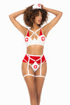 Rising Temperatures: Irresistible Nurse Costume Costume Irresistible Nurse Costume: Unleash Your Inner Vixen Unleash your inner