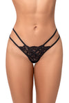 Classic Black Thong Panty Ð Sleek Everyday Fit
