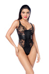 Seductive Black Mesh Bodysuit Ð Sheer Lingerie with Sexy Fit