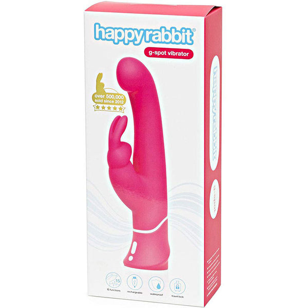 HR G-Spot Rabbit Vibrator Pink