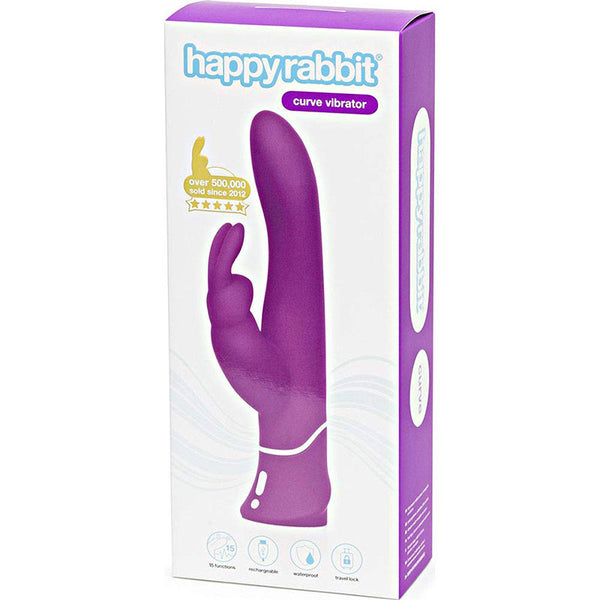 HR Curve Rabbit Vibrator Purple