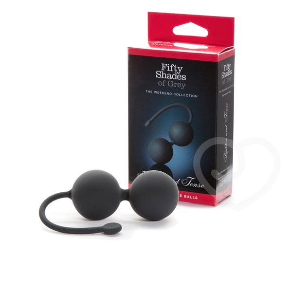 50 Shades Tighten&Tense Jiggle Balls Blk