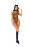 Fierce Fantasy Tiger Costume with Bodysuit & Headpiece Ð 3 Piece