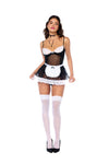 Sexy French Maid Costume Ð Classic Roleplay Lingerie Outfit Set