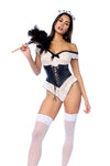 Playful French Maid Costume Ð Sexy Flirty Roleplay Lingerie Set