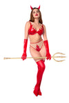 Tempting Devil Costume Ð Sexy Red Hot Roleplay Lingerie Outfit