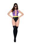 Dark Desire Costume Ð Sexy Black Roleplay Lingerie with Seductive Edge