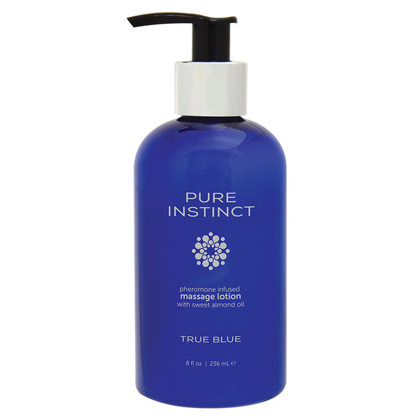 Pure Instinct Pher Msg Ltn True Blue 8oz