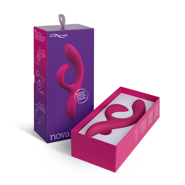 We-Vibe Nova 2 Flex Rabbit Vibrator Pink