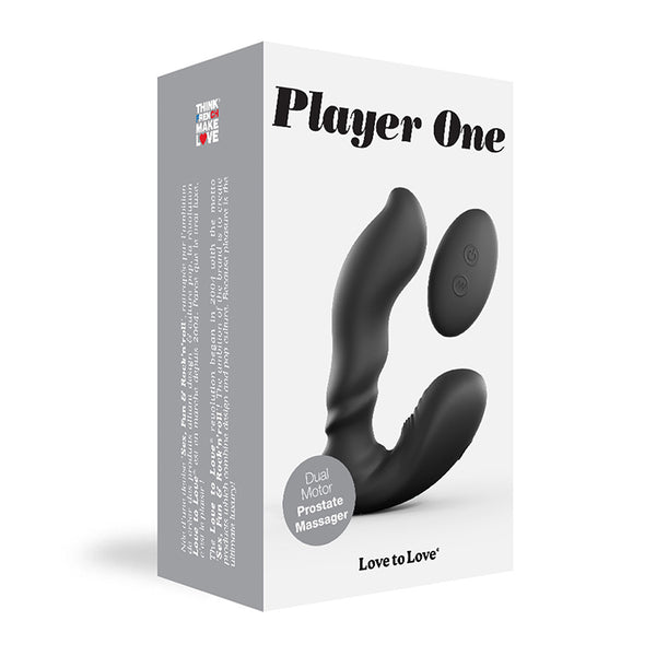 Love to Love PlayerOne ProstateVibr Blk