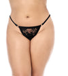 Classic Black Robe with Matching Panty Ð Sexy Sheer Lingerie Set