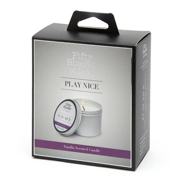 50 Shades Play Nice Vanilla Candle 3oz