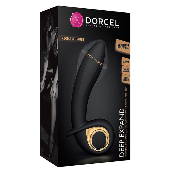 Dorcel DeepExpand Inflating Vibrator Blk