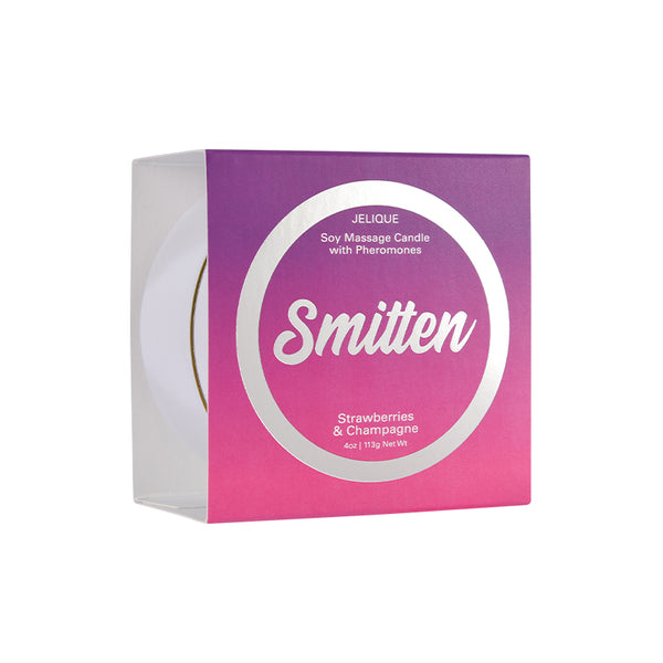 Massage Candle Smitten Straw&Champ 4oz