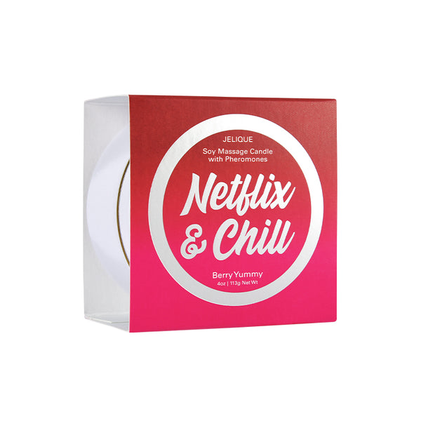 Massage Candle Netflix&Chill Berry 4oz