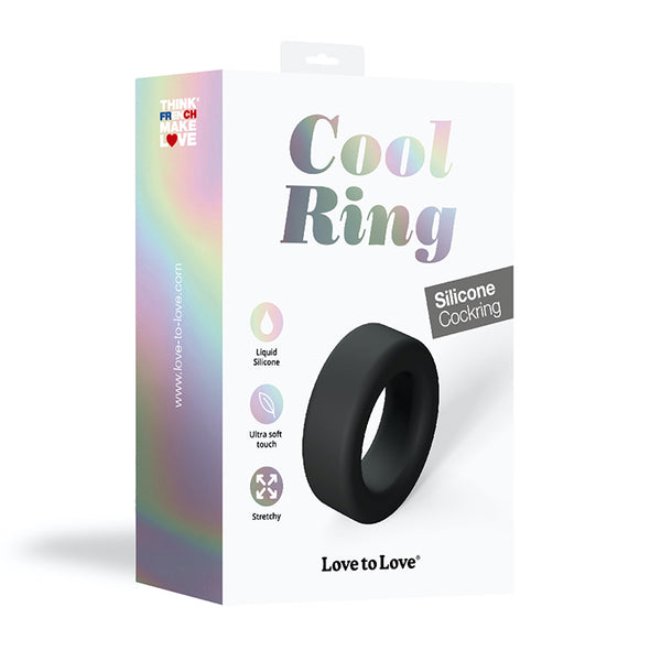 Love to Love Cool Ring Cockring Black