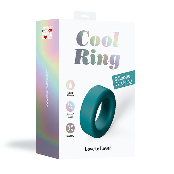 Love to Love Cool Ring Cockring Blue