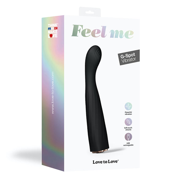 Love to Love Feel Me G-Spot Vibrator Blk