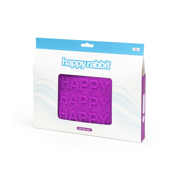 HR 'Happy' Lockable Storage Bag Pur Lrg