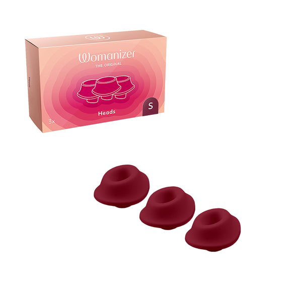 Womanizer 3pk Type A Heads Bordeaux S