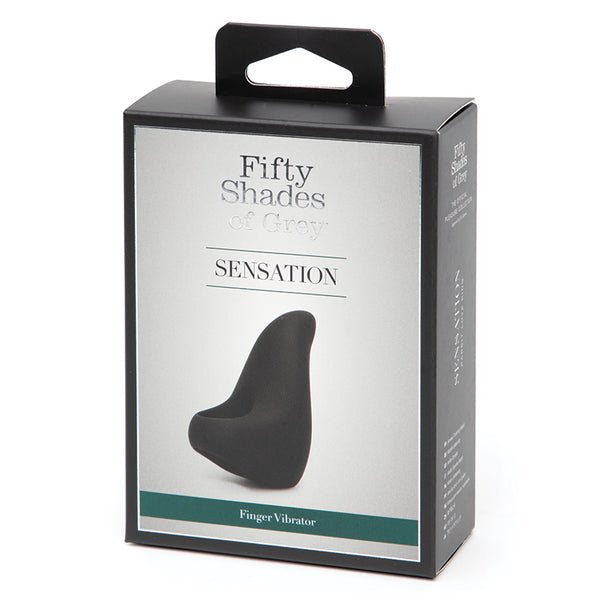 50 Shades Sensation Finger Vibrator Blk