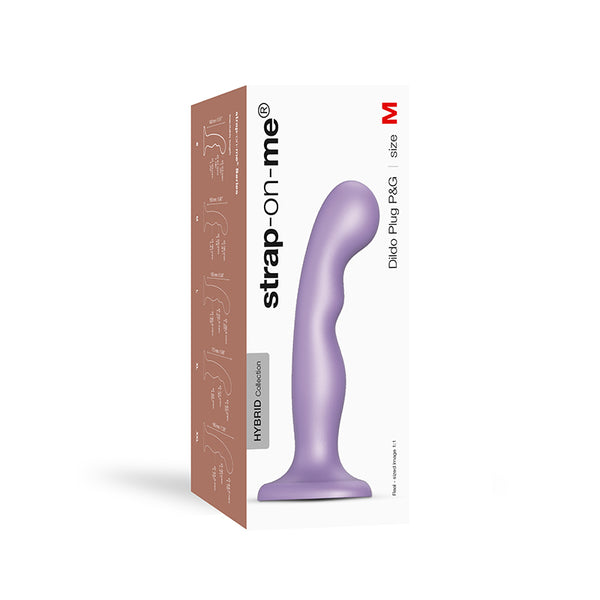 Strap-On-Me Hybrid DildoPlug P&G LtPur M