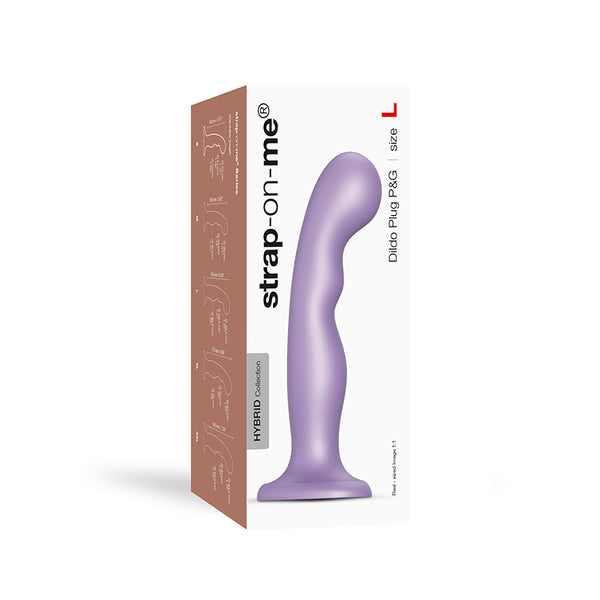 Strap-On-Me Hybrid DildoPlug P&G LtPur L