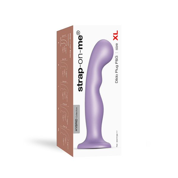 Strap-On-Me Hybrid DildoPlugP&G LtPur XL