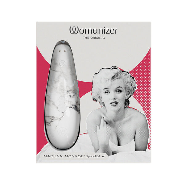 Womanizer x Marilyn Monroe White Marble