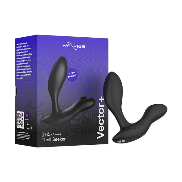 We-Vibe Vector+ DualStimProstate CharBlk