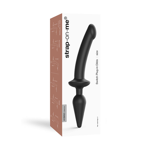 Strap-On-Me Switch Plug&Dildo Black L